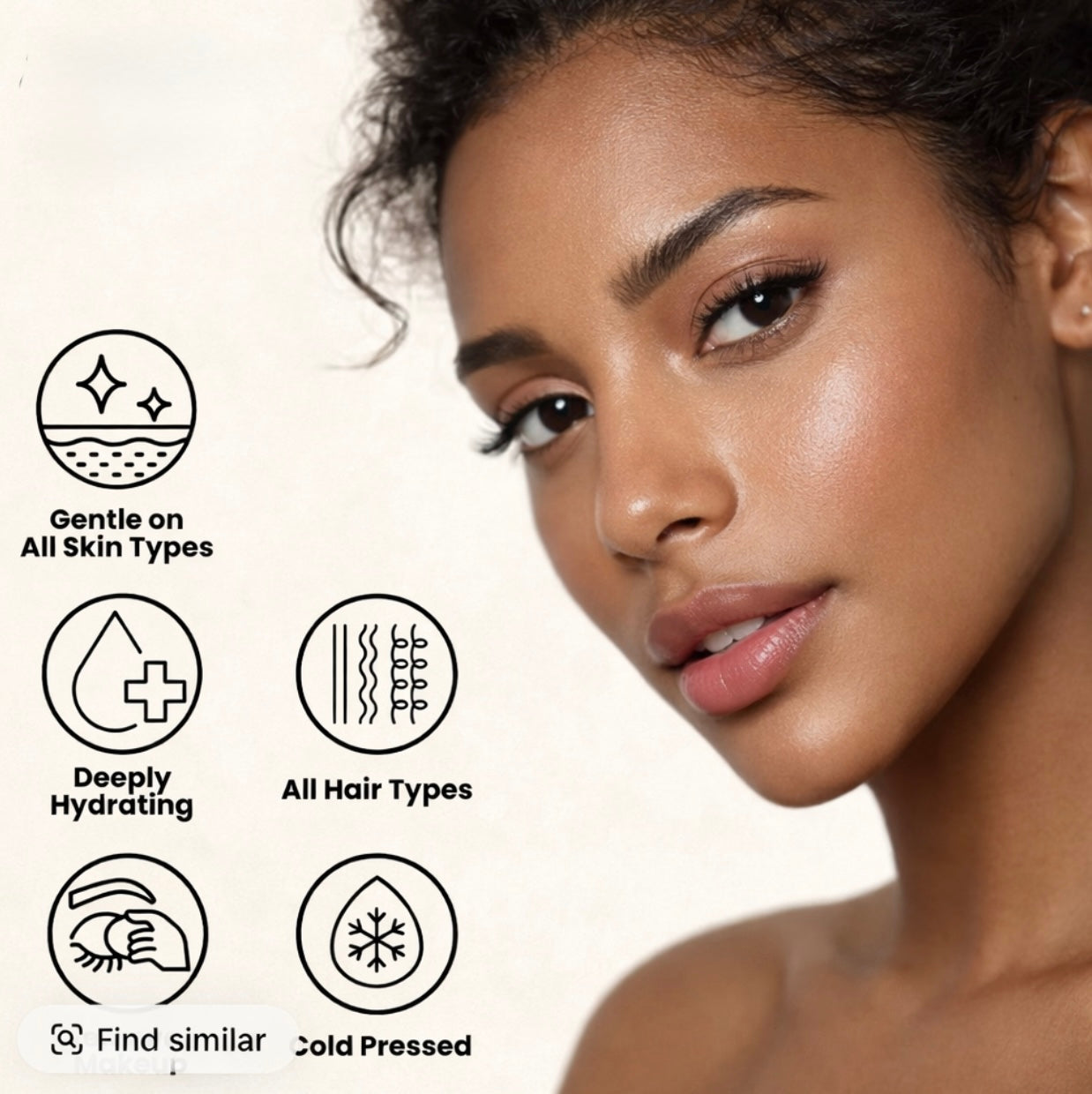 ARGAN OIL ORGANIC 100% Pure - for Hair, Face & Skin | Cold Pressed Carrier Oil
